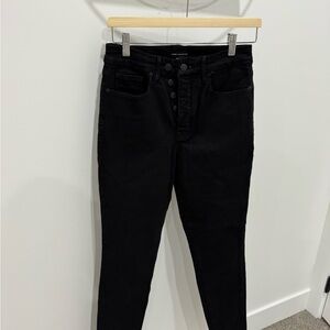 Good American black jeans